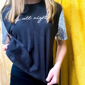 Up All Night tee